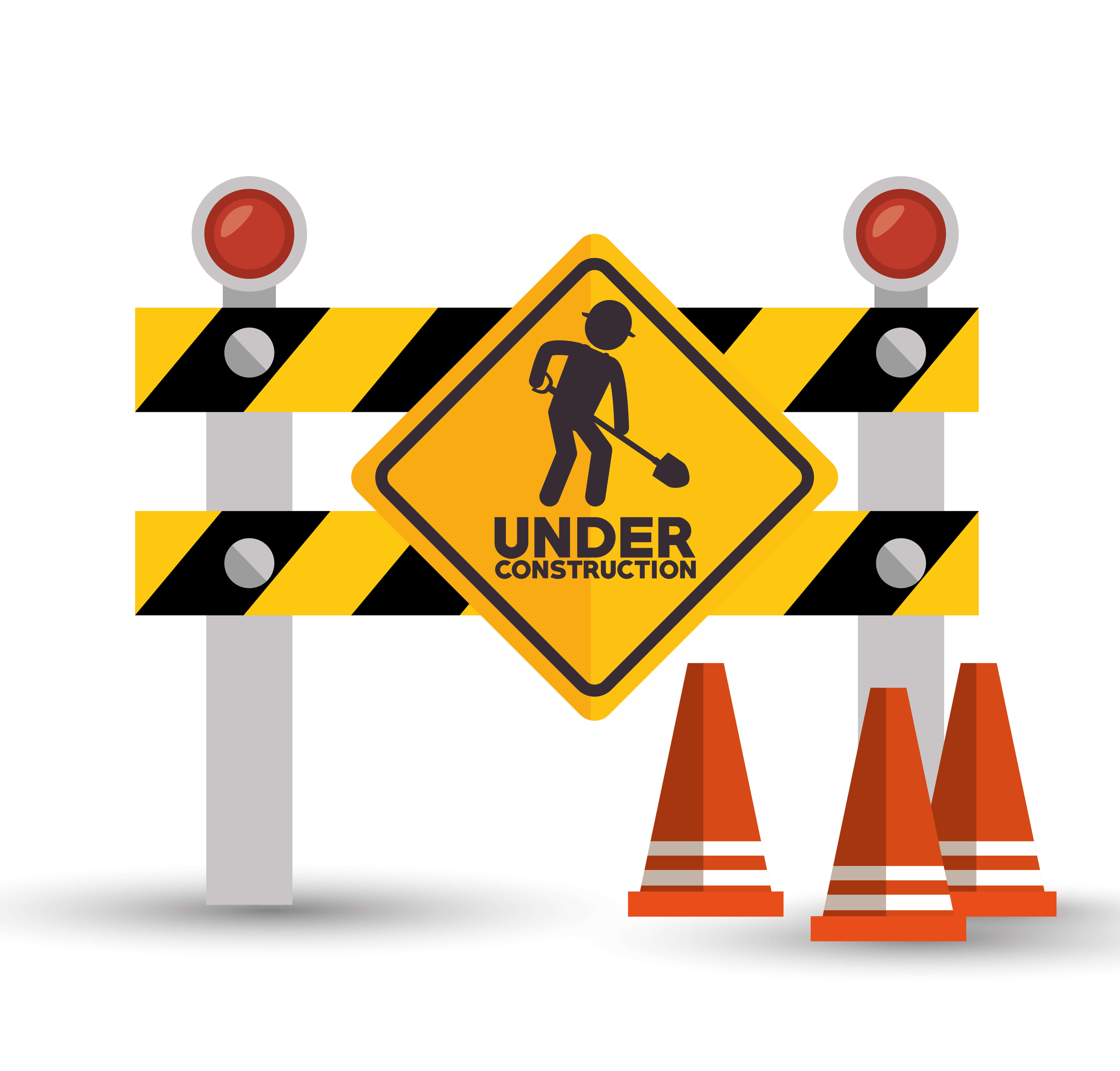 under construction